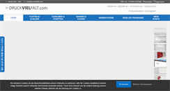 Desktop Screenshot of druckvielfalt.com